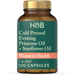 Holland & Barrett Cold Pressed Evening Primorse Oil & Starflower Oil Έλαιο Νυχτολούλουδου 120 Κάψουλες