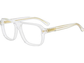 Dsquared2 D20203 900 Ανδρικός Σκελετός Γυαλιών Οράσεως Κοκάλινος Διαφανής