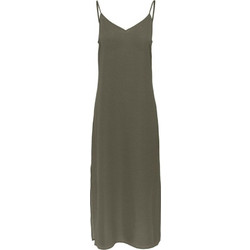 Only Midi Καλοκαιρινό Καθημερινό Φόρεμα Floral Χακί 15286581