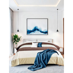 Γαρύφαλλο Κουβερτοπάπλωμα King Size 240x260 Patchwork Καφέ Εκρού