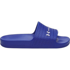 Under Armour Slide Lite Ανδρικές Παντόφλες Καλοκαιρινές Αντιολισθητικές Κολυμβητηρίου Μπλε 6007528-400