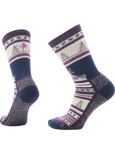 Smartwool Say it Ain't Snow Ανδρικές Κάλτσες Ψηλές με Σχέδια Πολύχρωμες SW002626L90
