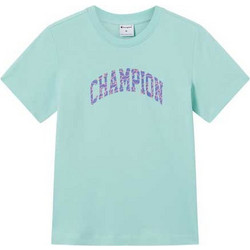 Champion Γυναικείο Αθλητικό T-Shirt Τιρκουάζ 118704-GS163