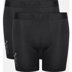 Sloggi Ανδρικά Μποξεράκια Σετ 2Pack Μαύρα 10226682-00004