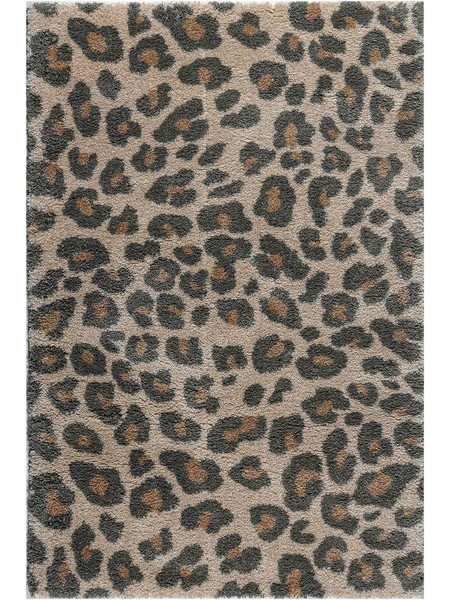 Polcarpet Puffy Χαλί Ορθογώνιο Shaggy 165x230cm 374 Leopard