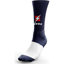 Zeus Ανδρικές Κάλτσες Ψηλές με Σχέδια Navy Μπλε
