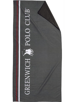 Greenwich Polo Club 5209 Πετσέτα Θαλάσσης Microfiber Γκρι 80x170cm