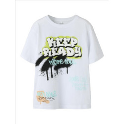 Name It Παιδικό T-Shirt Κοντομάνικο Λευκό 13254326