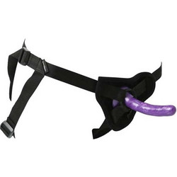 Sportsheets New Comer's Harness Strap On με Dildo 12.5cm Μωβ