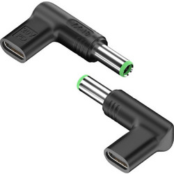 Powertech YX-18 Βύσμα Φορτιστή Laptop για Toshiba USB-C σε DC Barrel 6.4x3mm