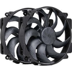 Noctua NF-A14x25R G2 PWM SX2-PP Chroma Case Fan 140mm με Σύνδεση 4-Pin PWM 2τμχ Black