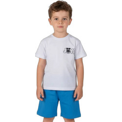 Joyce Παιδικό Σετ για Αγόρι Καλοκαιρινό Λευκό Royal Blue 2612127