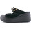 Love4shoes Καλοκαιρινές Γυναικείες Πλατφόρμες Χαμηλές Μαύρες 902