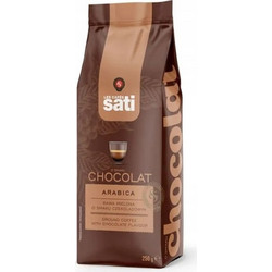 Sati Cafe Chocolate Arabica Καφές Espresso Arabica Αλεσμένος με Άρωμα Σοκολάτα 250gr