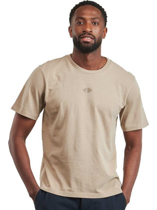 Superdry Ανδρικό Αθλητικό T-Shirt Μπεζ M1012366A-E8O