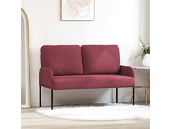 vidaXL Διθέσιος Καναπές Μπορντό 115x56x80cm 42023449