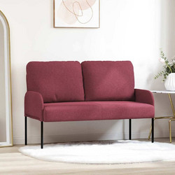vidaXL Διθέσιος Καναπές Μπορντό 115x56x80cm 42023449