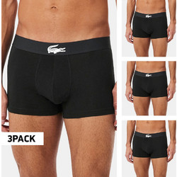 Lacoste Ανδρικά Μποξεράκια Σετ 3Pack Μαύρα 35H5441-031