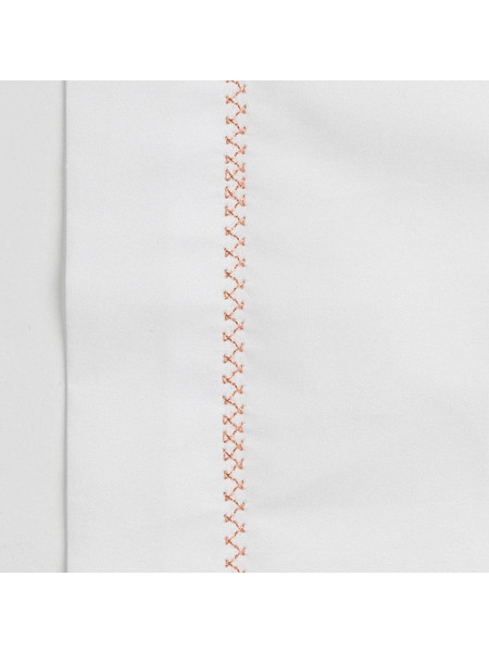 Celso de Lemos Σεντόνι Υπέρδιπλο Βαμβακερό 180x300 Ivy Terracotta