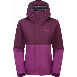 Rab Γυναικείο Μπουφάν Χειμωνιάτικο Softshell Μακρύ Μωβ QWI-07-MUP-08