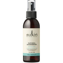 Sukin Ocean Mist Φυσικό Αποσμητικό Spray Χωρίς Αλουμίνιο 125ml