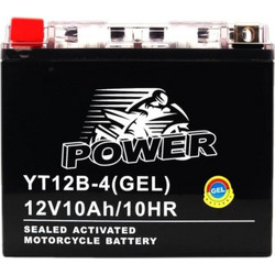 Power Μπαταρία Μοτοσυκλέτας YT12B-4 10Ah