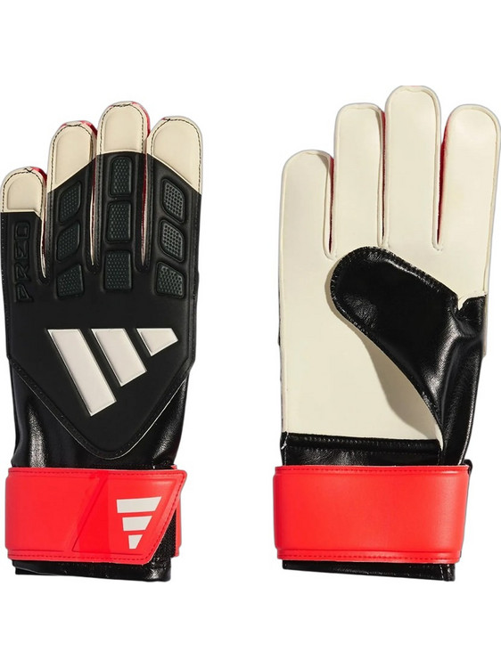 Adidas Pred Gl Trn Γάντια Τερματοφύλακα Μαύρα Κόκκινα KR0472