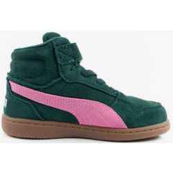 Puma RebL Mid Παιδικά Sneakers Μποτάκια Πράσινα Φούξια 406774-02