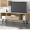 Mellos Home Έπιπλο Τηλεόρασης Μοριοσανίδα Oak Μ150xΠ52xΥ40cm Tina MHTV10-GOLOAK