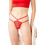 Cottonhill Γυναικείο Sexy String Κόκκινο CH6141