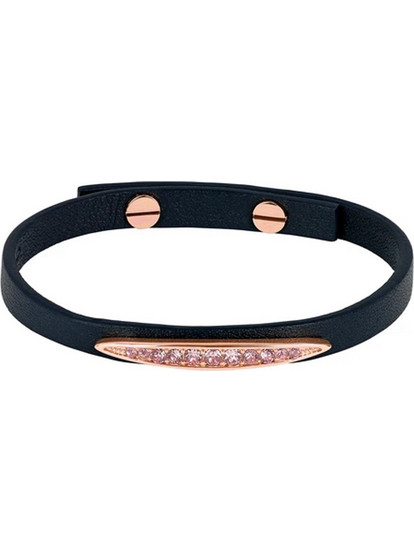 Adore Γυναικείο Βραχιόλι από Δέρμα με Swarovski 5490370