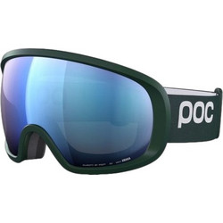 Poc Fovea 408409615 Μάσκα Σκι & Snowboard Ενηλίκων Πράσινη με Φακό Καθρέπτη Μπλε