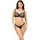 Miss Rosy Γυναικείο Sexy String με Δαντέλα Μαύρο 11185