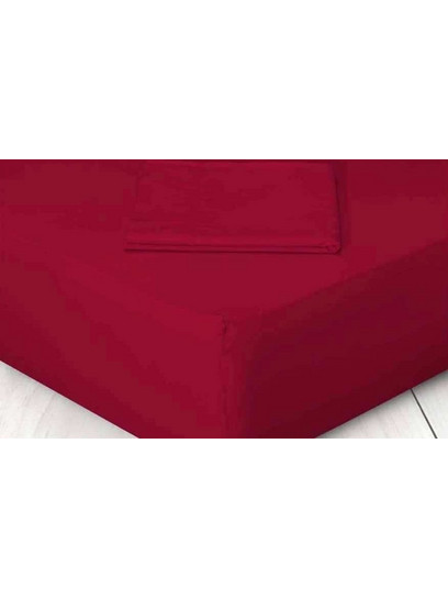 Marwa Σεντόνι Υπέρδιπλο Βαμβακερό 220x250 007 Red