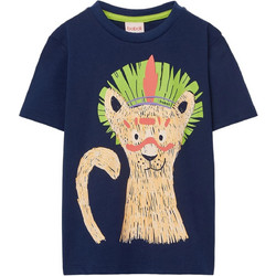 Boboli Παιδικό T-Shirt Κοντομάνικο Navy Μπλε 693020-2440