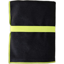 Nima Riva Πετσέτα Θαλάσσης Microfiber Μαύρη 75x150cm