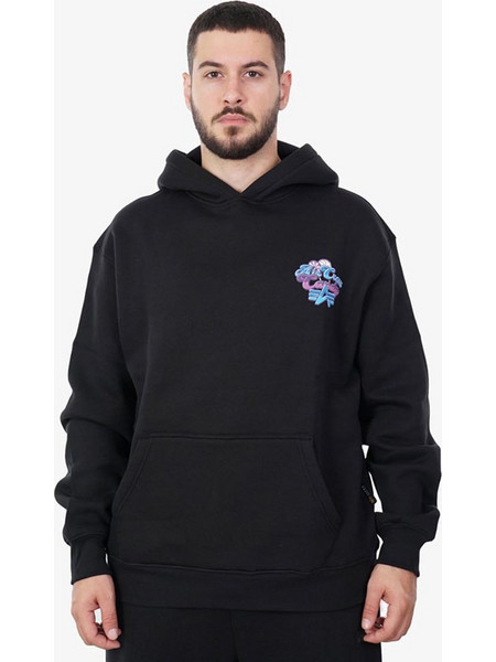 Alpha Industries Ανδρικό Φούτερ με Κουκούλα & Τσέπες Μαύρο 148336-03