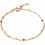 Enamel Copenhagen Lola Rainbow Γυναικείο Βραχιόλι Αλυσίδα από Ασήμι 925 Επιχρυσωμένο B66G