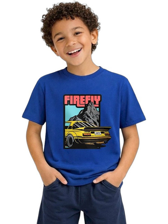 Firefly Παιδικό T-Shirt Κοντομάνικο Royal Blue FBT26209-0031