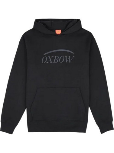 Oxbow Ανδρικό Φούτερ με Κουκούλα & Τσέπες Μαύρο OXV931160