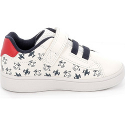 Geox Παιδικά Sneakers Μπεζ Κόκκινα Navy Μπλε B455LA000BCC0085