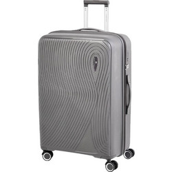 Bartuggi 724-19.51 Βαλίτσα Καμπίνας 55x38.5x22cm με 4 Ρόδες Γκρι