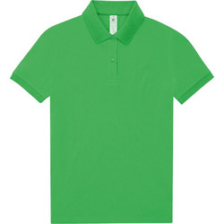 B&C Collection Γυναικεία Μπλούζα Polo Κοντομάνικη Apple Πράσινη PW461