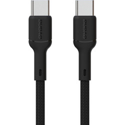 Dudao L9C Braided USB-C to USB-C 65W 1m Black