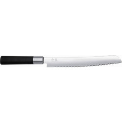 Kai Wasabi Black Μαχαίρι Ψωμιού από Ανοξείδωτο Ατσάλι 23cm