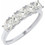 Million Diamonds Γυναικείο Δαχτυλίδι Σειρέ Μισόβερο από Λευκόχρυσο 14K με Ζιργκόν RΖ24205