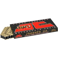 JT Αλυσίδα Κίνησης Χρυσή 428 HPO O-Ring 114 Links για Sym VF 125 Euro 5