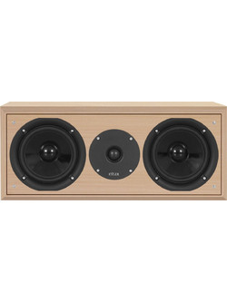 Eltax Monitor C Ηχείο Hi-Fi Κεντρικό 120W 2 Δρόμων Beechwood