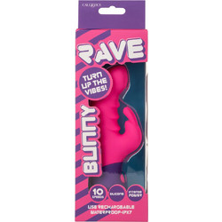 CalExotics Rave Rabbit Vibrator Δονητής Rabbit Ροζ