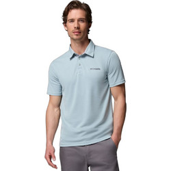 Columbia Ανδρική Αθλητική Μπλούζα Polo Γαλάζια EO0035-461